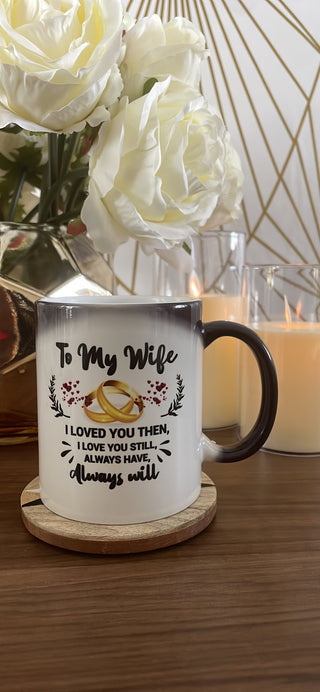 Color Changing Mug Gift for Wife