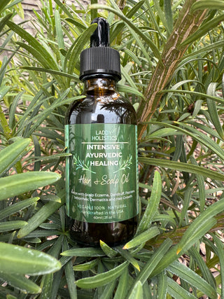 Herbal Hair & Scalp Oil - Intensive Ayurvedic Healing