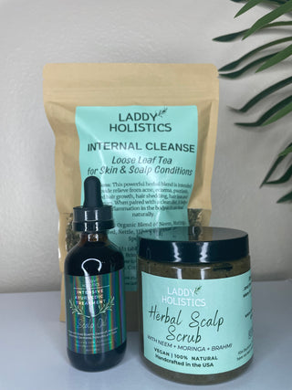Internal Cleanse Bundle - Fights Eczema and Dandruff Inside and Out