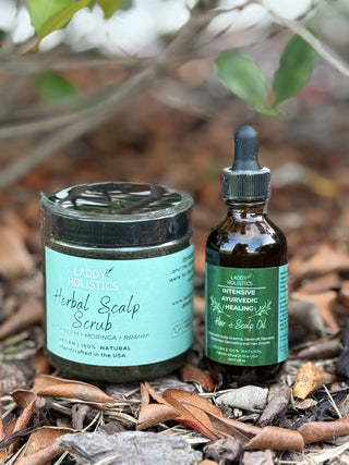 Scalp Eczema and Hair Growth Oil - Intensive Ayurvedic Healing