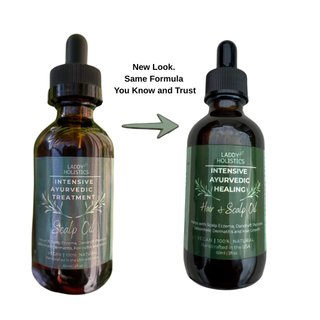 Scalp Eczema and Hair Growth Oil - Intensive Ayurvedic Healing